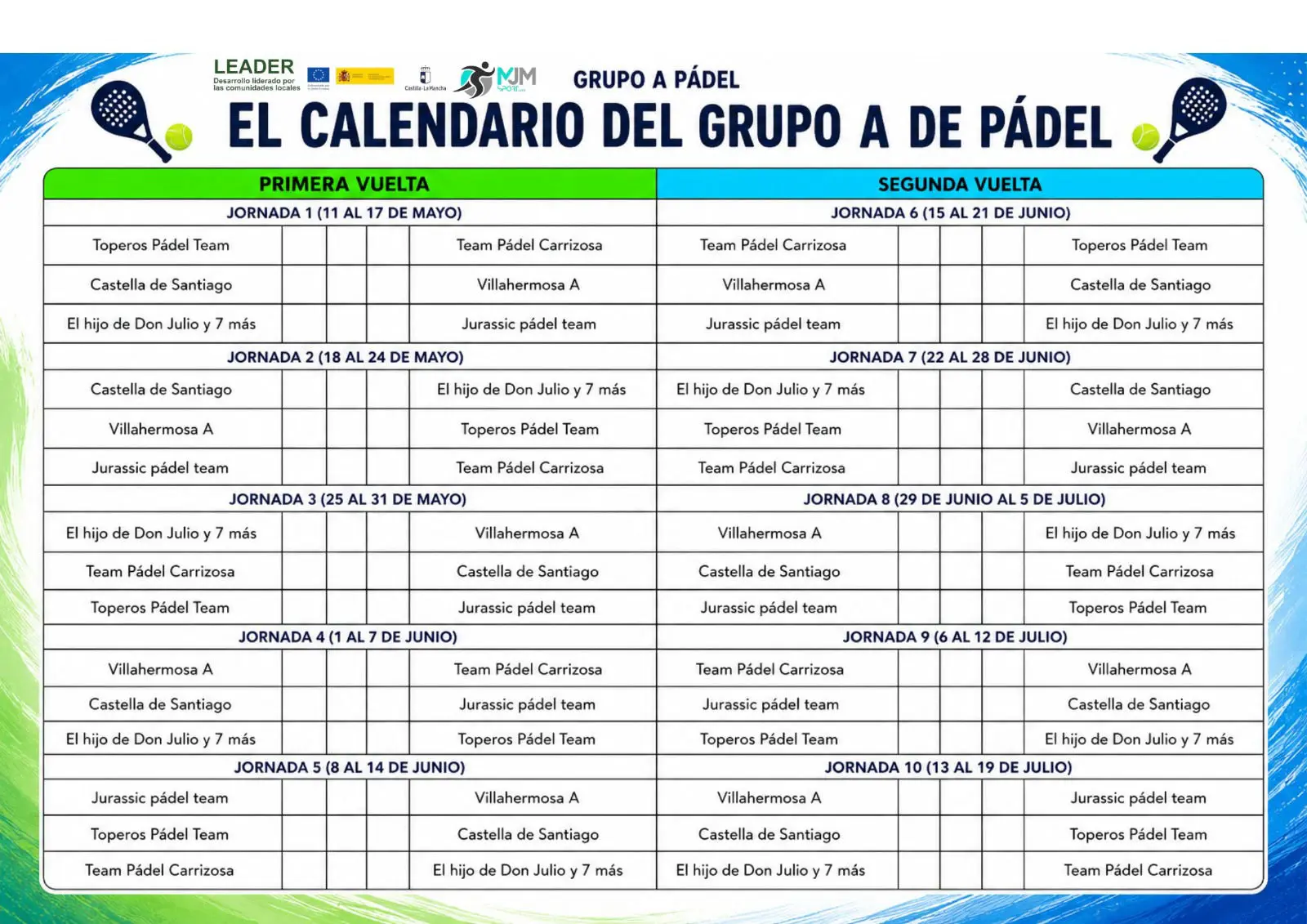 Padel Grupo A 